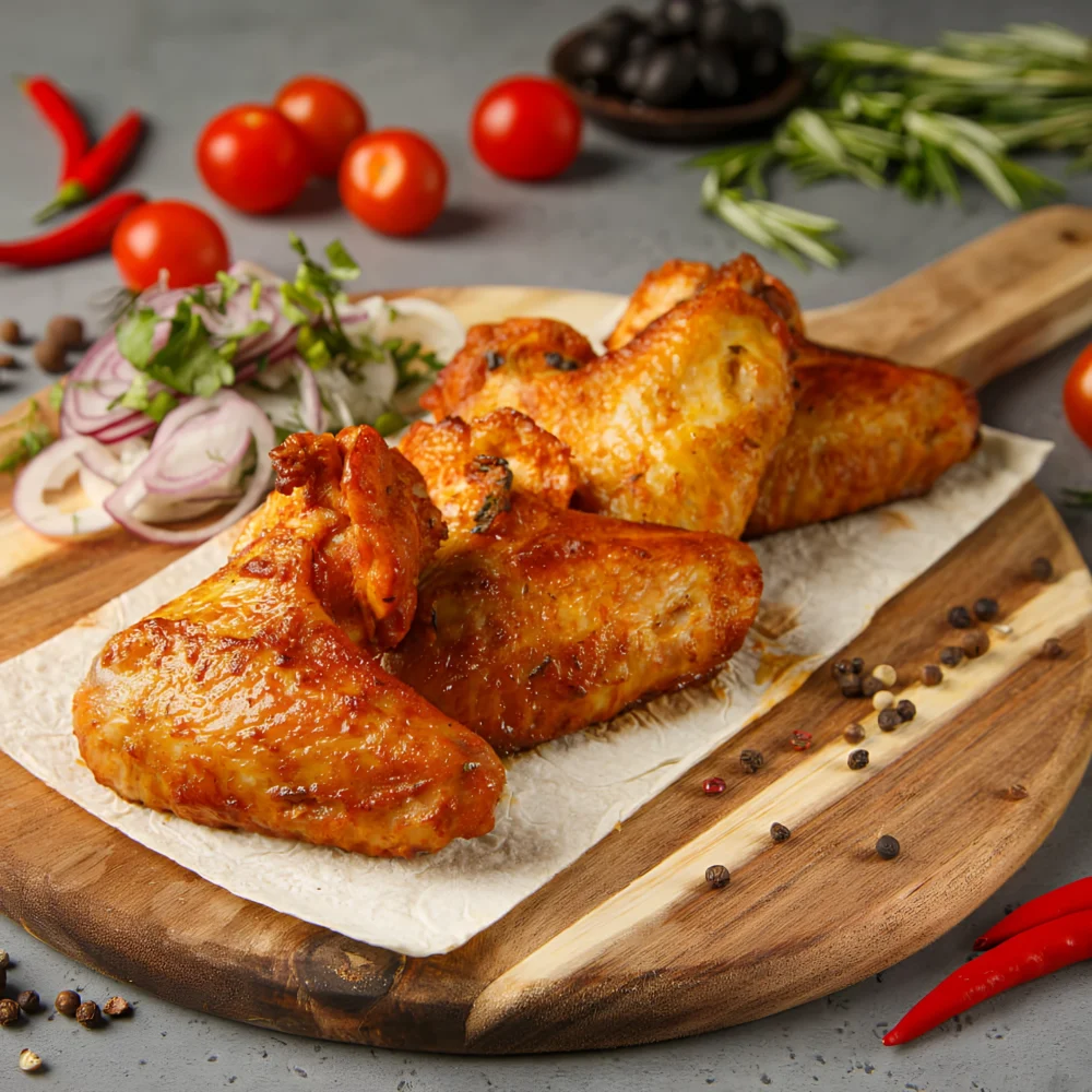 Шашлик з курячого крила
