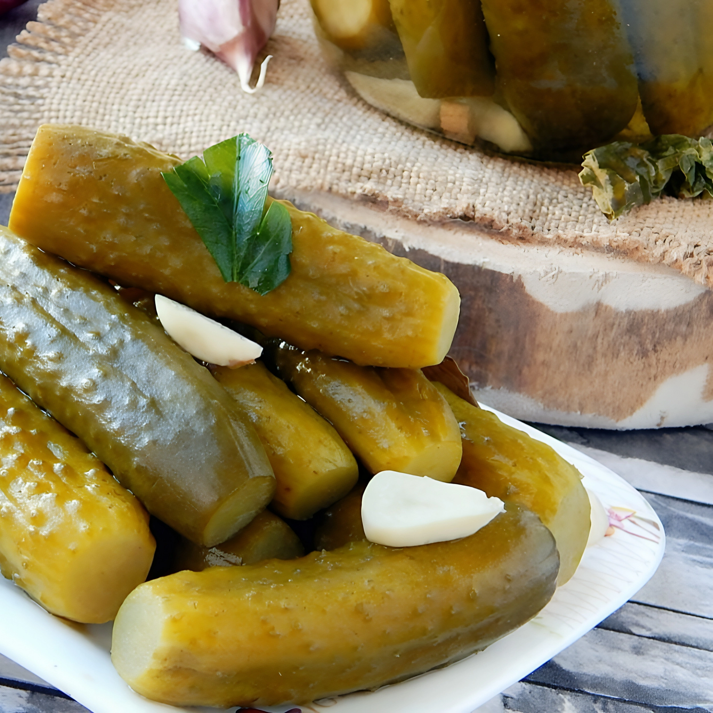 Огірки мариновані